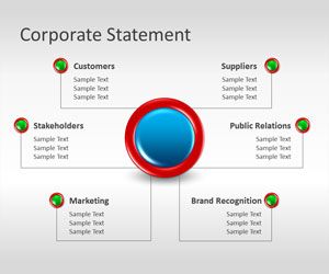 Corporate Statement PowerPoint Template