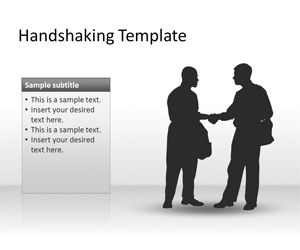 Handshaking PowerPoint Template