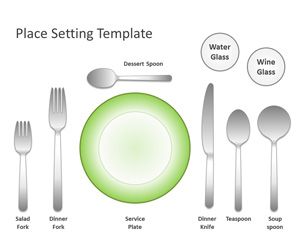 Free Place Setting Template For Powerpoint Free Powerpoint Templates Slidehunter Com