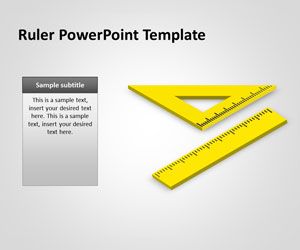 Ruler PowerPoint Template