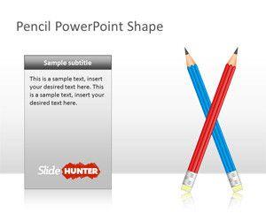 Pencil PowerPoint Shape