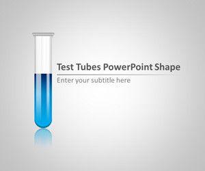 Test Tubes PowerPoint Shape