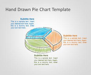 Hand Drawn Pie Chart Template for PowerPoint