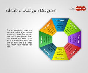 Editable Octagon Diagram for PowerPoint
