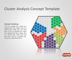 Cluster Analysis Concept PowerPoint Template