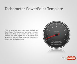 Tachometer PowerPoint Template