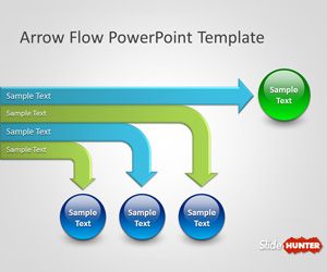 Arrow Flow PowerPoint Template