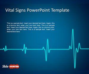 Animated Vital Signs PowerPoint Template