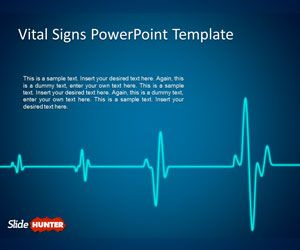 Free Animated Vital Signs PowerPoint Template