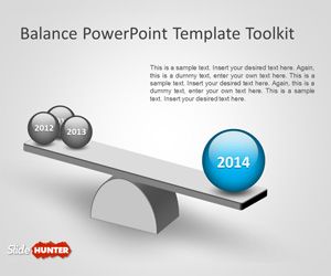 Balance PowerPoint Template Toolkit
