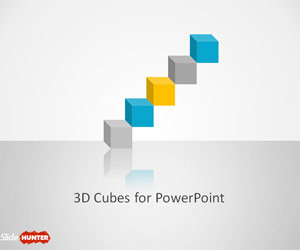 3D Cube Shapes for PowerPoint