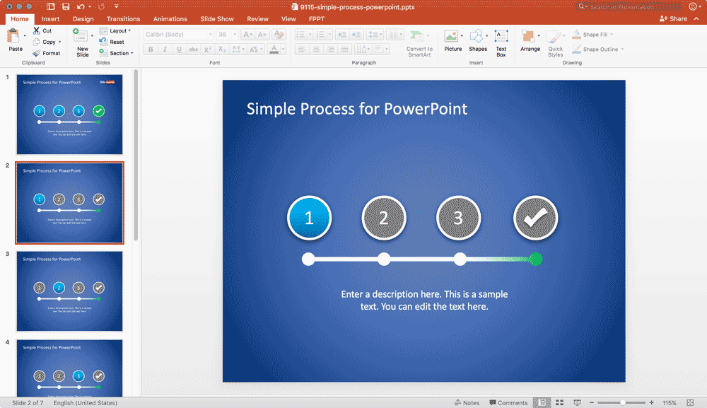 4-steps-powerpoint-simple-process-workflow