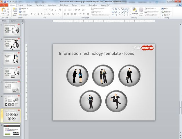 IT PowerPoint template