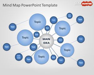 Mind Map PowerPoint Template Toolkit