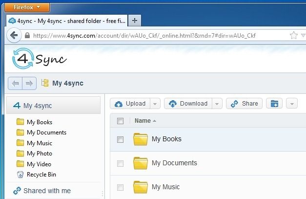 Access Files via browser