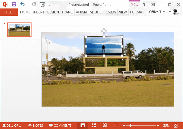 Add an overlay image to your billboard