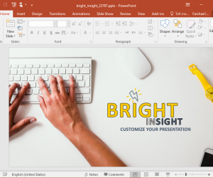 Animated Bright Insight PowerPoint Template