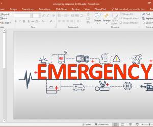 Animated Emergency Response PowerPoint Template