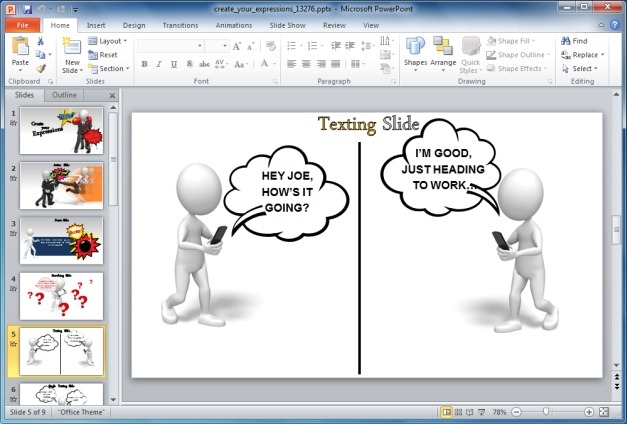 Generate Custom PowerPoint Graphics With Custom Expressions Template