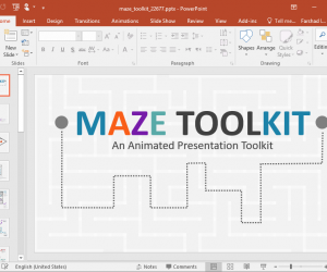Animated Maze Toolkit for PowerPoint
