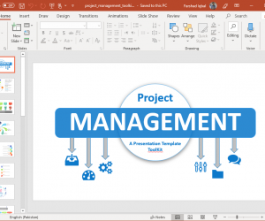 Animated PowerPoint Template for Project Management