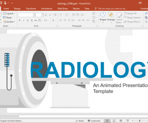 Animated Radiology PowerPoint Template
