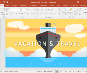 Animated Vacation & Travel Presentation Template