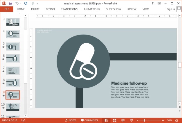 Animated Medical PowerPoint Template