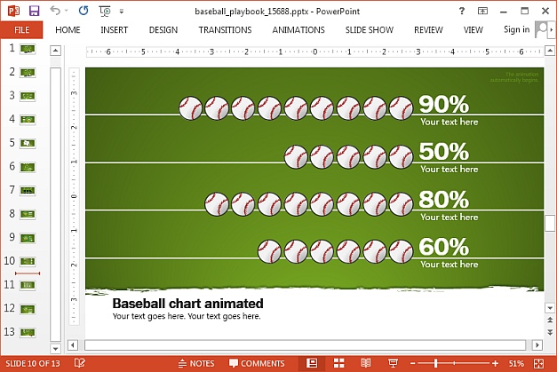 Baseball chart