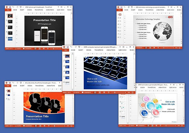 Best free technology PowerPoint templates