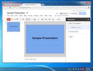 google presentation offline