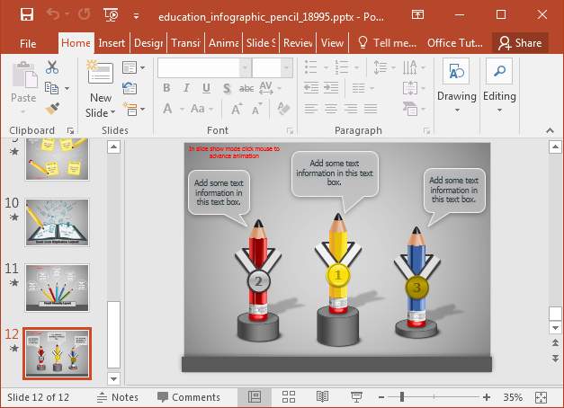 Create infographics in PowerPoint