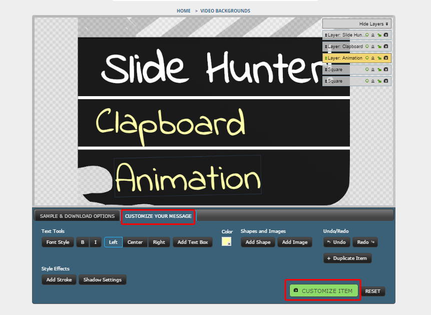 Movie Clapper Animations For PowerPoint