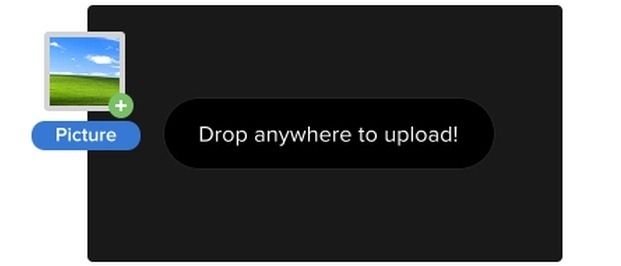 Drag And Drop To Upload