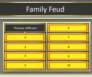 Family Feud template for PowerPoint