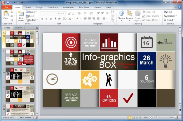 Infographics PowerPoint Template