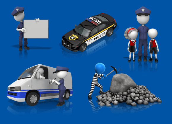 Law enforcement and Police clipart