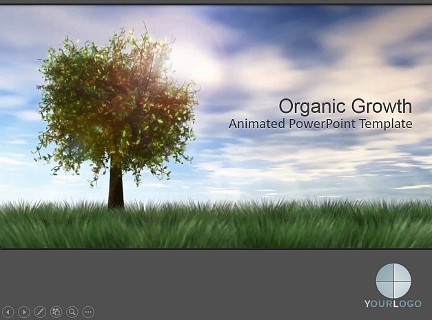 Organic Growth template for PowerPoint