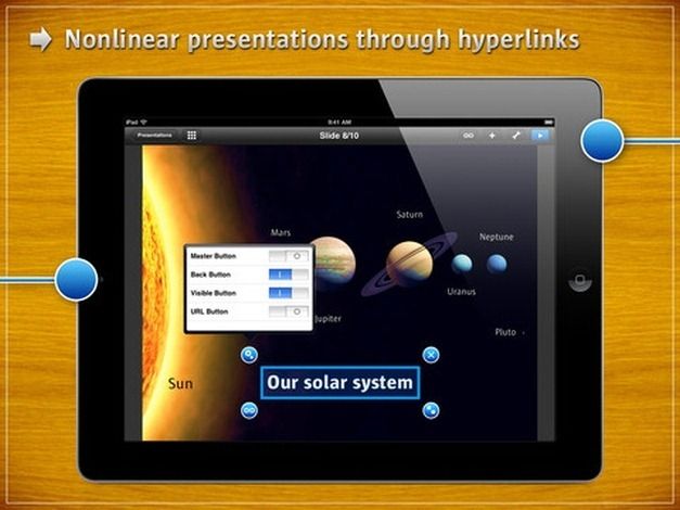 Presentation Link App for iPad