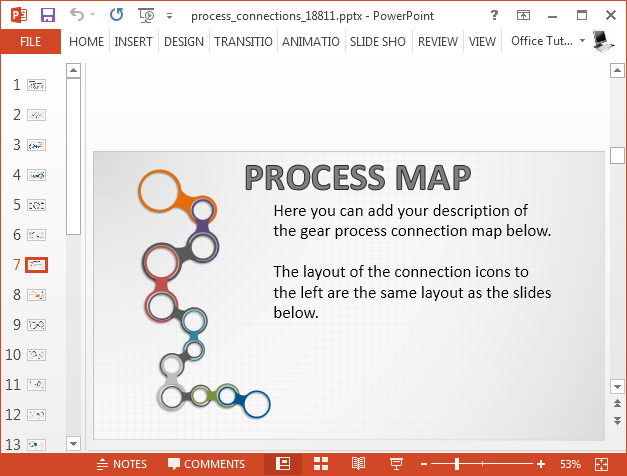 Process map sequence
