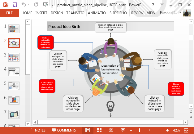Product idea slide