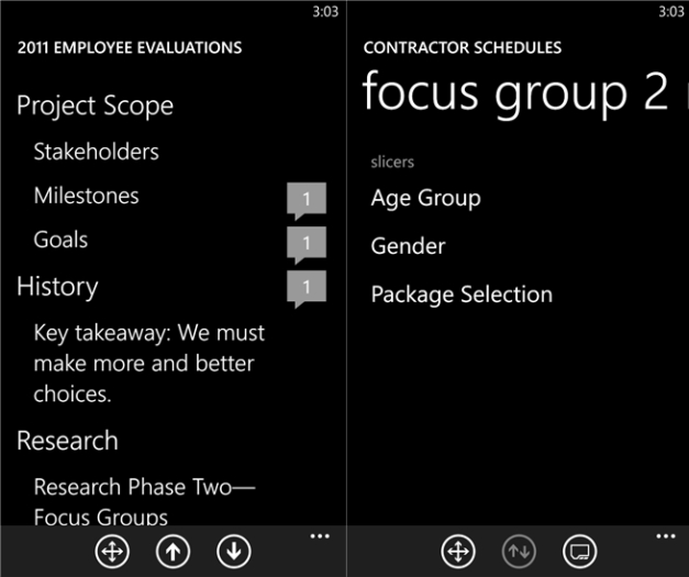 Remotely control MS Office from Windows Phone