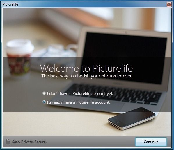 Sign in to Picturelife
