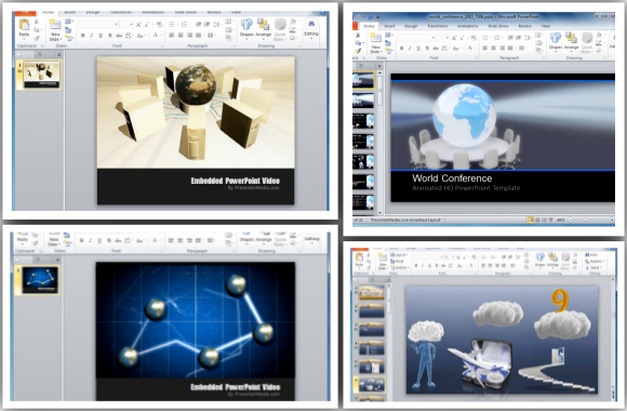 Animated Technology PowerPoint Templates