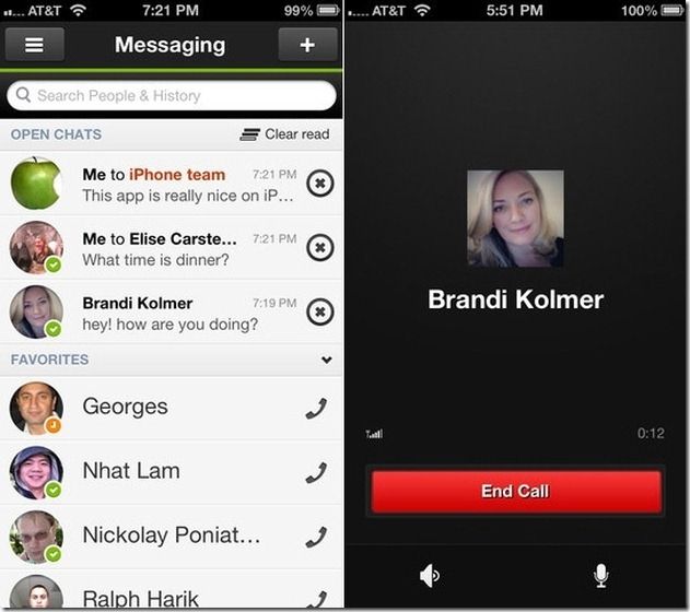 Voice And video Chat