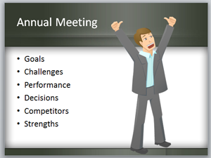 CEO Success Example in PowerPoint presentation slide