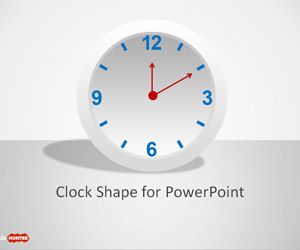 Clock Shape for PowerPoint