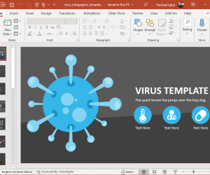 coronavirus powerpoint template