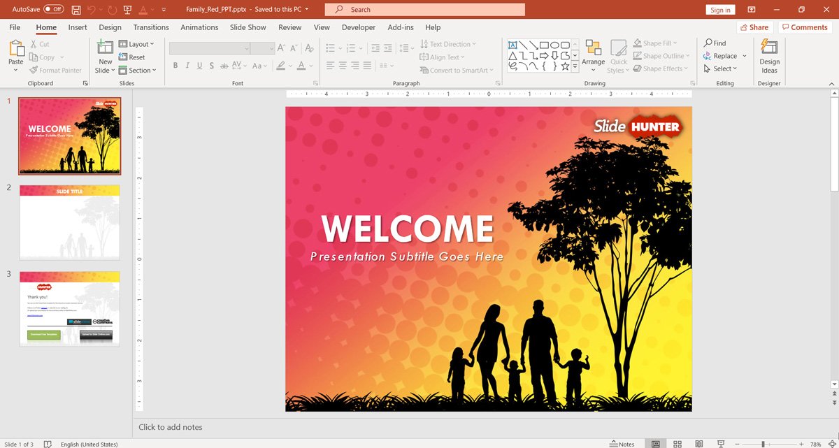 Psychology PowerPoint template
