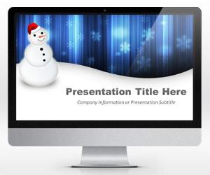 Snowman Powerpoint Template
